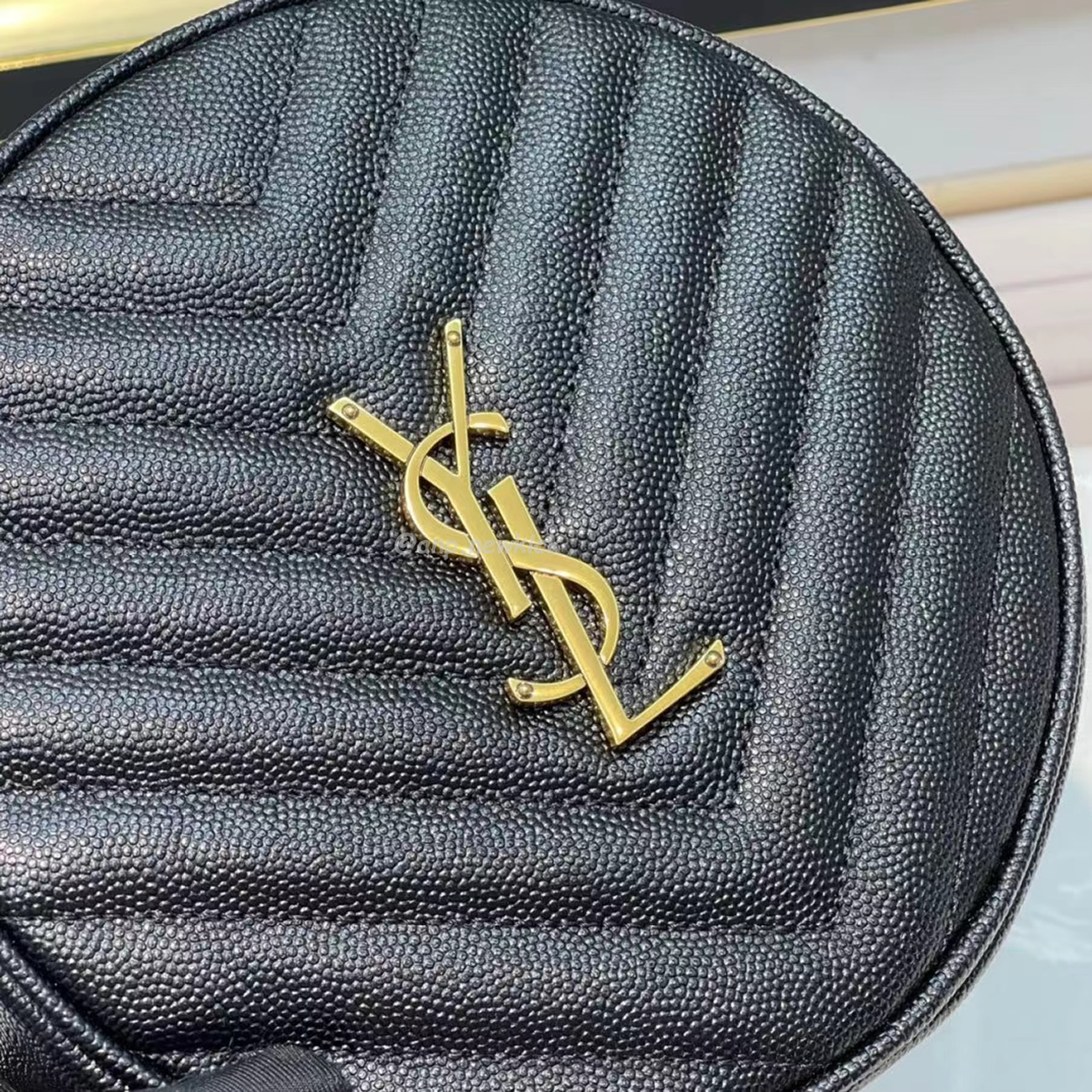 Saint Laurent Circular Quilted Crossbody Bag (2) - newkick.app